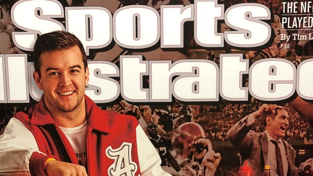 AJ McCarron on the cover of Sports Illustrated, Nov. 25, 2013